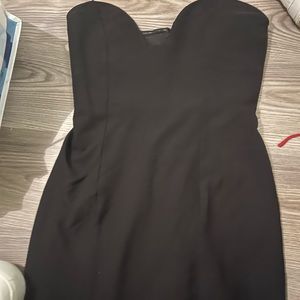 Zara mini black dress